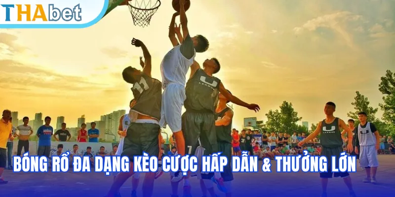 Bóng rổ đa dạng kèo cược hấp dẫn & thưởng lớn